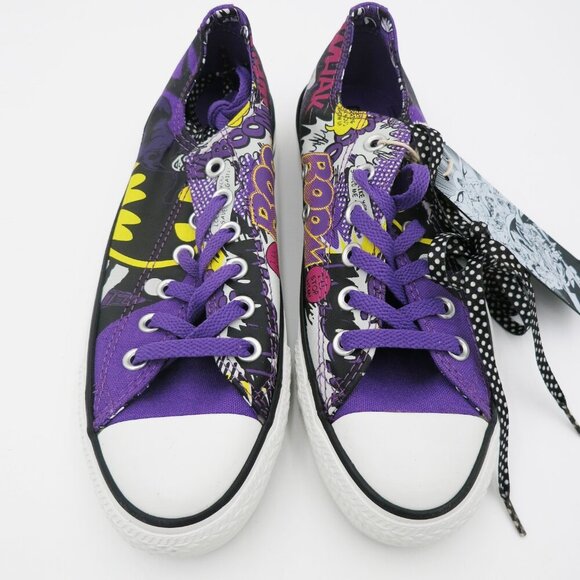Converse All Star DC Comics Batgirl Low Sz 8 Womens 6 Mens New in Box - Picture 1 of 15